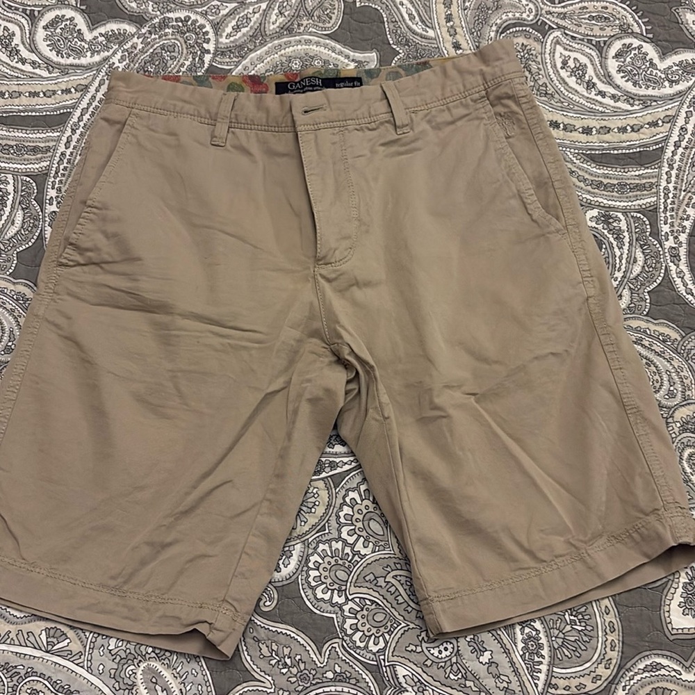 Men’s Ganesh tan shorts